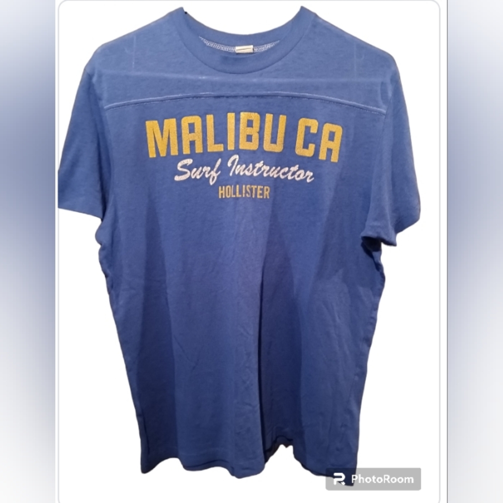 Women's Hollister Surf Instructor Malibu CA Soft Thin Tee Shirt